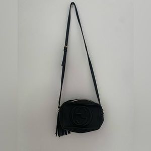 Black Gucci bag